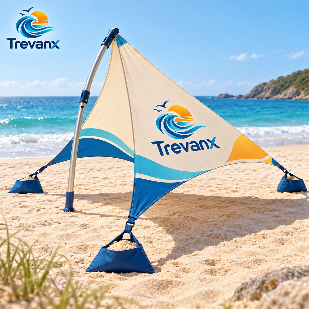 Nevorih™ ArcShade Single-Pole Sun Sail
