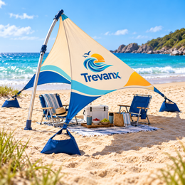 Nevorih™ ArcShade Single-Pole Sun Sail