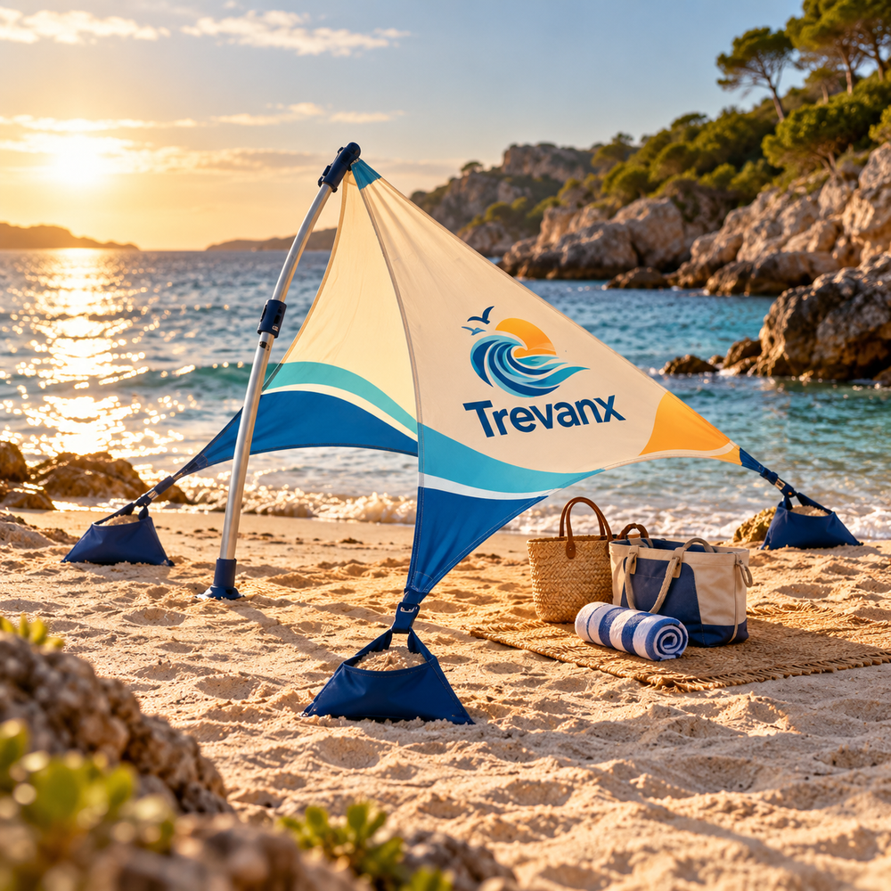 Nevorih™ ArcShade Single-Pole Sun Sail