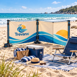 Nevorih™ AccordShield Beach Windbreak