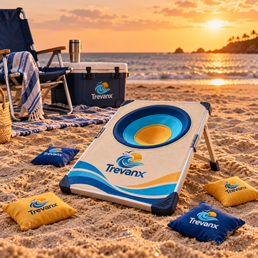 Nevorih™ FlipPlay Reversible Sand Toss Board